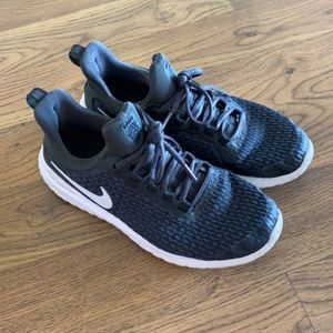 Nike black running shoes- Renew series